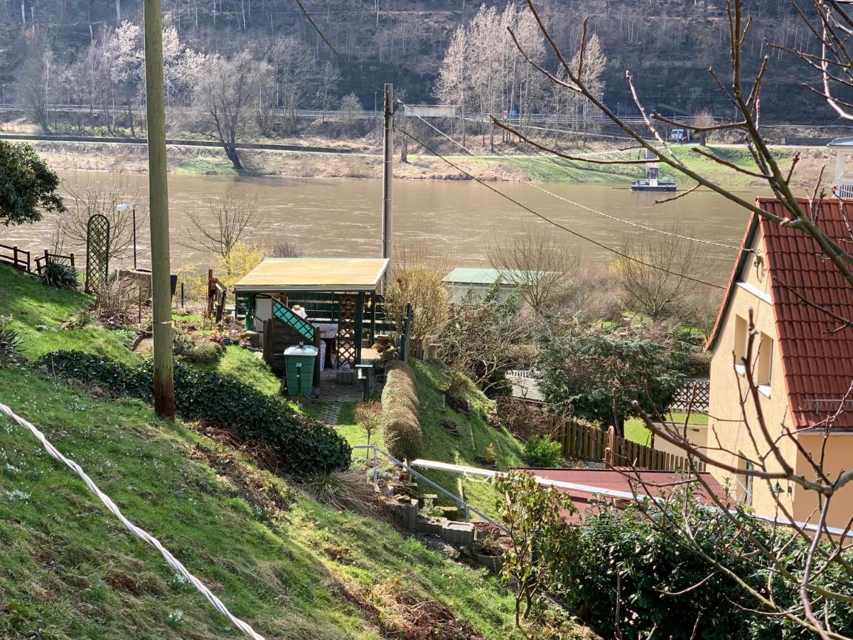 Hotel Haus Bergfriede Bad Schandau Esterno foto