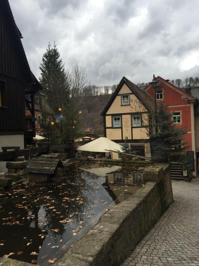 Hotel Haus Bergfriede Bad Schandau Esterno foto